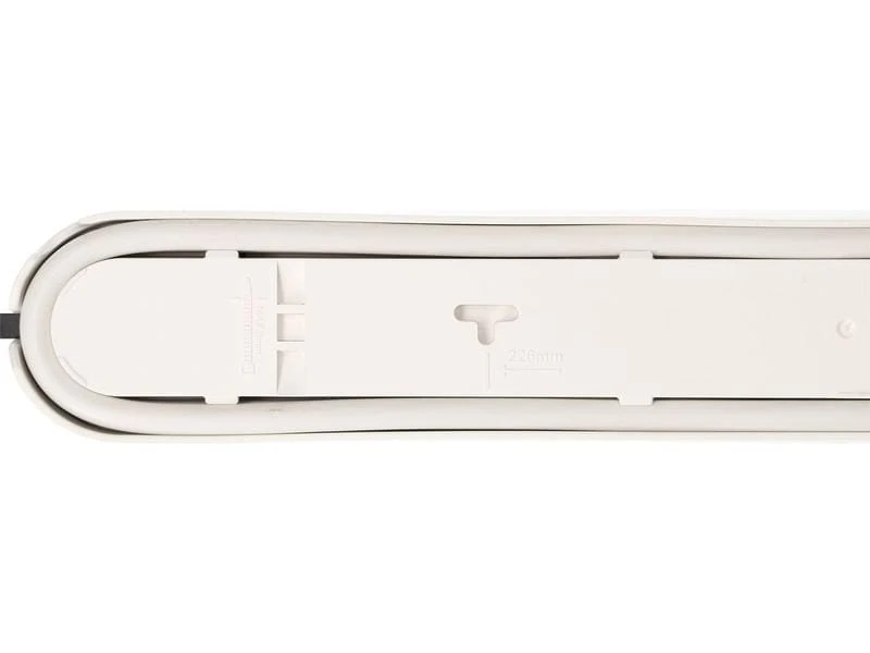 Max Hauri Steckdosenleiste Design Line 6x T13 weiss 9 Max Hauri Steckdosenleiste Design Line 6x T13 weiss – Bild 7