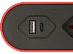 Max Hauri Steckdosenleiste Design Line 5x T13 USB A+C rot -Energieverteilung Verkäufe 2024 180924386 xxl