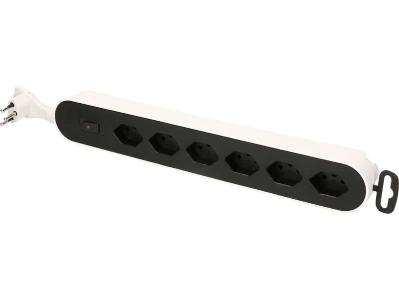 Max Hauri Steckdosenleiste Design Line 6x T13 weiss 4 Max Hauri Steckdosenleiste Design Line 6x T13 weiss – Bild 2