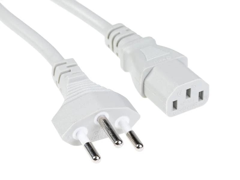 Diggelmann Netzkabel 1 m T12 - C13 3 Diggelmann Netzkabel 1 m T12 - C13