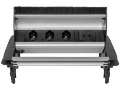 STEFFEN Steckdosenleiste FLIP 3xT13, 2xUSB