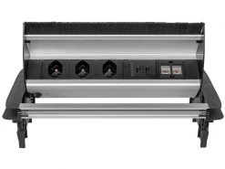 STEFFEN Steckdosenleiste FLIP 3xT13, 2xUSB, 2x RJ45