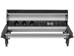 STEFFEN Steckdosenleiste FLIP 3xT13, 2xUSB, 2xRJ45, HDMI