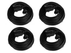 FURBER.power Verlängerungskabel 10 m T13-T12, 4 Stück
