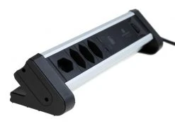 Schönenberger Tischsteckdosenleiste Alu-Office-Line 4 × T13 USB-C/A -Energieverteilung Verkäufe 2024 184672077 xxl