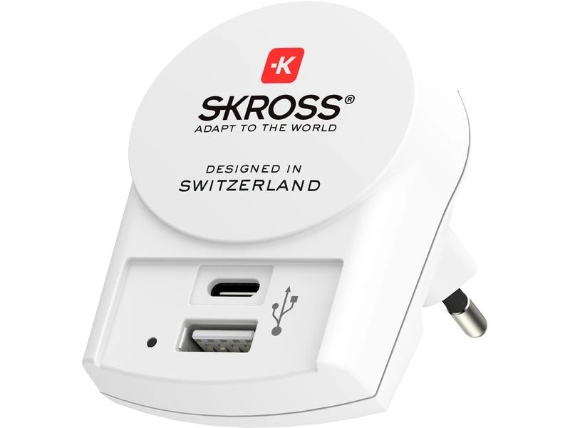 SKROSS Weltreiseadapter PRO+ USB (A+C) 4 SKROSS Weltreiseadapter PRO+ USB (A+C) – Bild 2