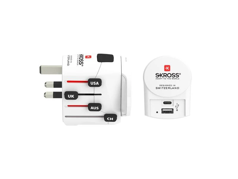 SKROSS Weltreiseadapter PRO+ USB (A+C) 3 SKROSS Weltreiseadapter PRO+ USB (A+C)