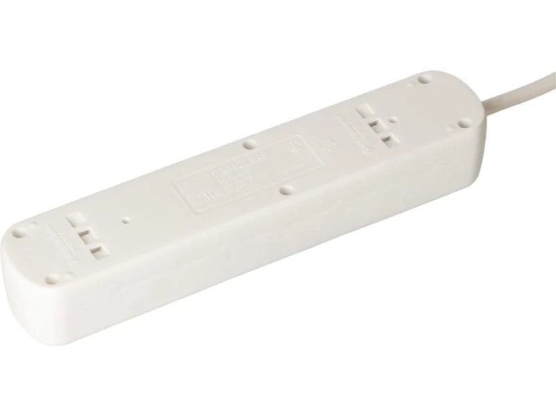 Max Hauri Steckdosenleiste Basic-Line V2 6 x T13, 1.5 Meter Weiss 6 Max Hauri Steckdosenleiste Basic-Line V2 6 x T13, 1.5 Meter Weiss – Bild 4