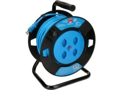 Max Hauri Kabelrolle V2 33 m Blau