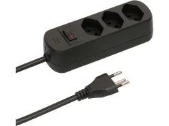 Max Hauri Steckdosenleiste Basic-Line 3xT13 Schwarz, mit Schalter 10 Max Hauri Steckdosenleiste Basic-Line 3xT13 Schwarz, mit Schalter -Energieverteilung Verkäufe 2024 189362567 xxl