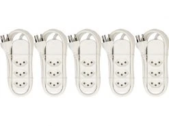 Max Hauri Steckdosenleiste Basic-Line 3xT13 1.5 Meter, Weiss