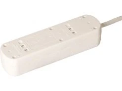 Max Hauri Steckdosenleiste Basic-Line 4xT13 Weiss mit Schalter -Energieverteilung Verkäufe 2024 189375123 xxl