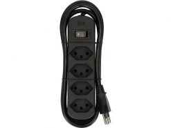 Max Hauri Steckdosenleiste Basic Line 4 x T13 Reset Schalter, Schwarz -Energieverteilung Verkäufe 2024 189375151 xxl