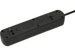 Max Hauri Steckdosenleiste Basic Line 6 x T13 Reset Schalter, Schwarz -Energieverteilung Verkäufe 2024 189429014 xxl 1