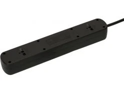 Max Hauri Steckdosenleiste Basic-Line 5xT13 horiz. Schwarz, Schalter -Energieverteilung Verkäufe 2024 189429709 xxl