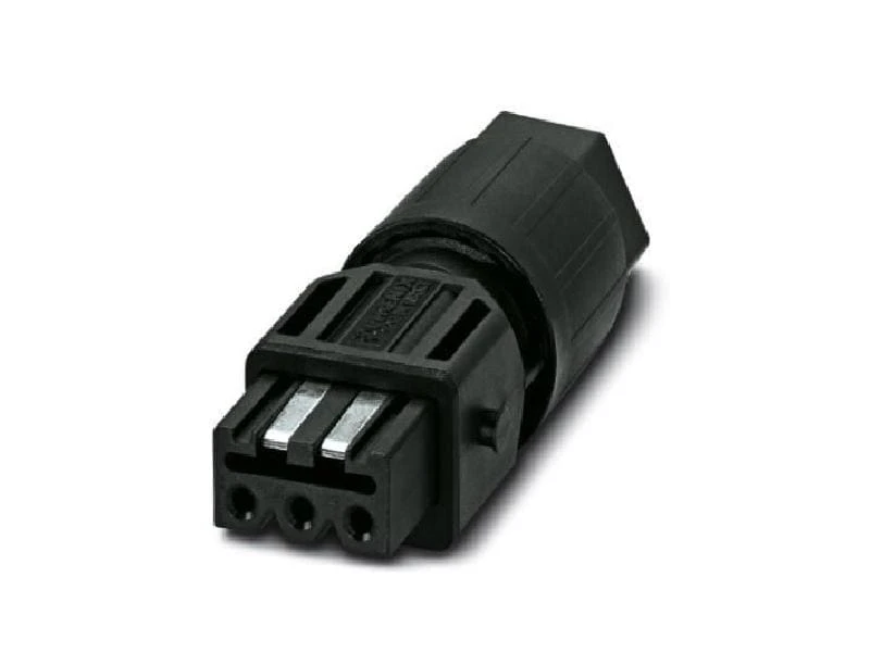 Phoenix Contact Storenstecker QPD STAK 3 L+PE, 1.5 mm², Schwarz 3 Phoenix Contact Storenstecker QPD STAK 3 L+PE, 1.5 mm², Schwarz