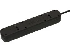 Max Hauri Steckdosenleiste Basic Line 7 x T13 Reset Schalter, Schwarz -Energieverteilung Verkäufe 2024 192592993 xxl 1