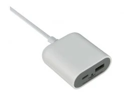 Schönenberger Steckdosenleiste USB-A / USB-C 17.5 W mit 3 m Kabel
