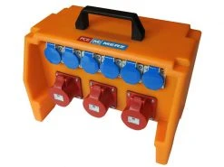 Spälti AG Baustromverteiler CEE16/5 40A ohne Zuleitung