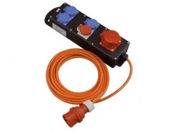 Spälti AG Industrie-Steckerleiste CEE16/5, 3x T23, T25