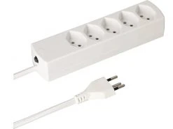 Steckdosenleiste MaxTex 5x T13 mit Textilkabel
