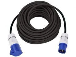 MaxCAMP Verlängerungskabel 15 m, CEE16/3 mit Kupplung CEE16/3