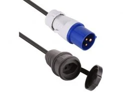 MaxCAMP Adapterkabel 1.5 m, T23 - CEE16/3 Schwarz