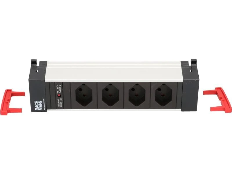 Bachmann Einbausteckerleiste POWER FRAME 4x T13 4 Bachmann Einbausteckerleiste POWER FRAME 4x T13 – Bild 2