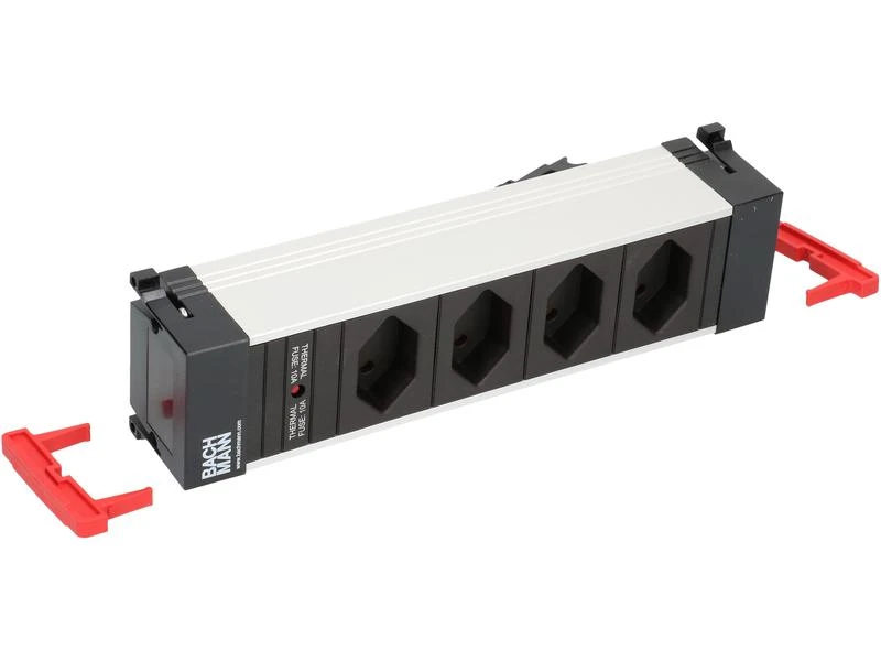 Bachmann Einbausteckerleiste POWER FRAME 4x T13 6 Bachmann Einbausteckerleiste POWER FRAME 4x T13 – Bild 4