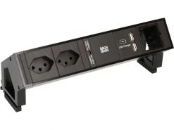Bachmann Tischsteckdosenleiste DESK 2, 2x T13, 1x USB, 1x ABD leer -Energieverteilung Verkäufe 2024 199690896 xxl