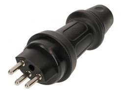 TH55 Montagestecker T23 IP55, Schwarz