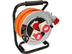 Max Hauri Baustellen-Kabelrolle maxREEL 25 m 2x CEE16-5, 1xT25, Orange -Energieverteilung Verkäufe 2024 201383227 xxl