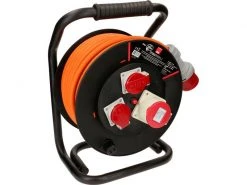 Max Hauri Baustellen-Kabelrolle maxREEL 30 m 1x CEE16-5, 2xT25 -Energieverteilung Verkäufe 2024 201383268 xxl