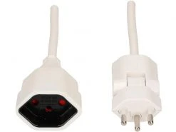 Max Hauri Verlängerungskabel 0.5 m T13 - T12 Clip-Clap, Weiss -Energieverteilung Verkäufe 2024 203052467 xxl