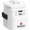 SKROSS Weltreiseadapter PRO Light USB A + C
