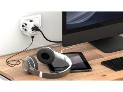 SKROSS Weltreiseadapter PRO Light USB A + C -Energieverteilung Verkäufe 2024 203882077 xxl