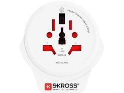 SKROSS Reiseadapter World – UK mit USB Ladegerät