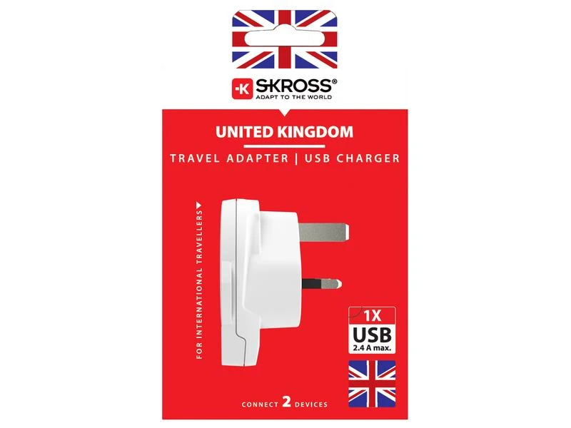 SKROSS Reiseadapter World – UK mit USB Ladegerät 9 SKROSS Reiseadapter World – UK mit USB Ladegerät – Bild 7