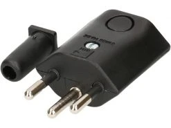 Max Hauri Montagestecker T12 gewinkelt, Schwarz