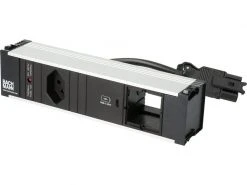 Bachmann Einbausteckerleiste CONI, 1x T13, 1x USB C, 1x Custom leer