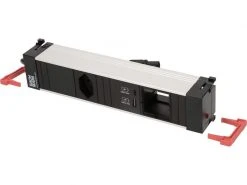 Bachmann Einbausteckerleiste CONFERENCE 1x T13, 1x USB A/C, 1x Custom