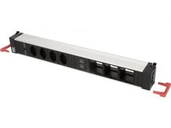 Bachmann Einbausteckerleiste CONFERENCE 4x T13, 1x USB A/C, 3x Custom