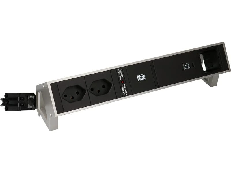 Bachmann Tischsteckdosenleiste DESK 2, 2x T13, 1x USB C, 1x Custom 4 Bachmann Tischsteckdosenleiste DESK 2, 2x T13, 1x USB C, 1x Custom – Bild 2