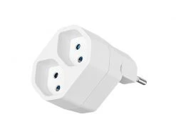 STEFFEN Manta Mehrfachadpater 2xT13 drehbar