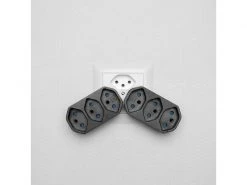 STEFFEN Manta Mehrfachadapter 3xT13 drehbar -Energieverteilung Verkäufe 2024 210038701 xxl