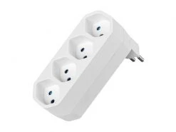 STEFFEN Manta Mehrfachadapter 4xT13 drehbar