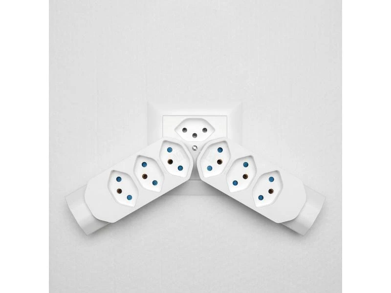 STEFFEN Manta Mehrfachadapter 4xT13 (1x unten) drehbar 5 STEFFEN Manta Mehrfachadapter 4xT13 (1x unten) drehbar – Bild 3