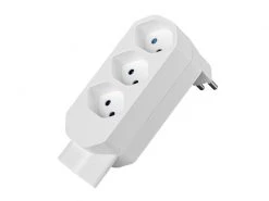 STEFFEN Manta Mehrfachadapter 4xT13 (1x unten) drehbar