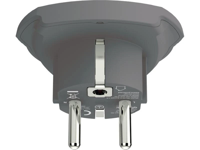 Q2Power Country-Reiseadapter World-EU 4 Q2Power Country-Reiseadapter World-EU – Bild 2