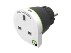 Q2Power Country-Reiseadapter UK-EU